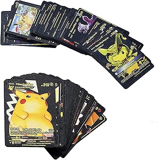 Cartes tcg en feuille d'or unldfit assorties 11 cartes gx rares