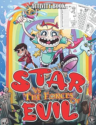 Livre d'activités star vs thẹ förces of eviļ : cahier d'exercices mignon