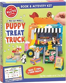 Mini camion de friandises pour chiots clay world