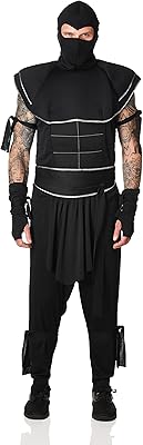 California customs costume de ninja furtif pour homme, taille adulte (paquet de 1)