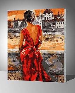 Lokfan kit de peinture par numéros pour adultes kit acrylique diy sur toile