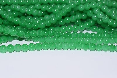 Perle de verre sphérique allure alley (2 cordes) pour la fabrication de bijoux