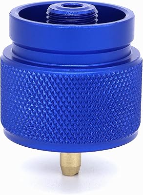 Adaptateur de réchaud de camping 1 livre de propane, petit réservoir d'entrée en417