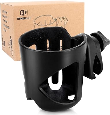 Porte-gobelet pour poussette, porte-gobelet universel pour vélo, poussette ou déambulateur, s'adapte à la plupart
