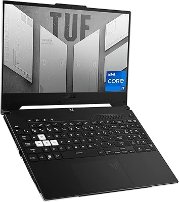 Ordinateur portable de jeu asus tuf dash f15 2022 avec écran