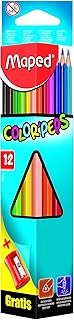 Crayons de couleur tri-formes maped color peeps et taille-crayon vivo couleurs