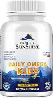 Capsules à croquer omega daily children's nordic sunshine 350 mg, 100 gélules