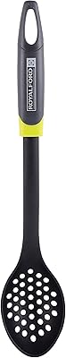 Cuillère à fente royalford en nylon avec manche en abs noir rf8908
