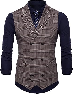Gilet décontracté intelligent pour hommes, gilet formel à la mode pour hommes, gilet formel à une rangée, chemisier de mariage classique à col en v. Faites-vous plaisir sans culpabiliser avec Diaytar