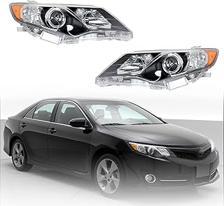 Phares avant de remplacement pour camry se 2012 2013 2014, paire de phares