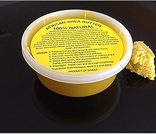 Crème au beurre de karité africain (100 % pure et crue, or) 8