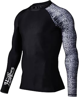 Adoreism maillots de bain à compression à manches longues pour hommes avec upf