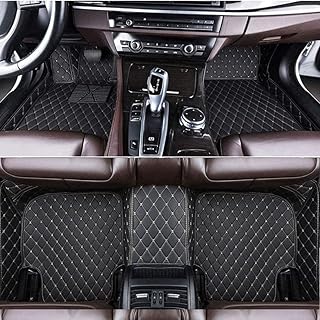 Tapis de sol de voiture en cuir pu sur mesure pour ford taurus