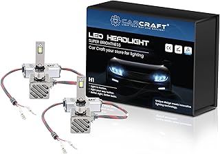 Ampoules de phare led carcraft h1 130 w 30 000 lumens