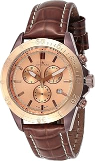 Montre analogique optima en acier inoxydable pour homme rl-4 012