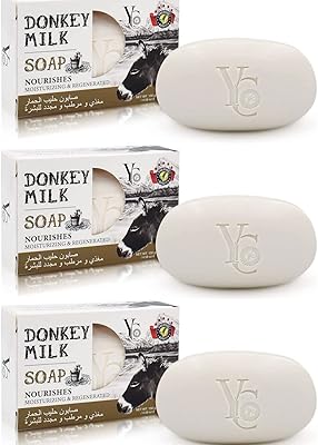 Savon au lait d'ânesse touch me yong chen 130 g, paquet de 3