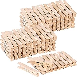 Pinces à linge en bois bifrosttm, 20 pièces, épingles à linge en bambou
