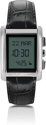 Montre décontractée numérique en cuir pour homme - ws-06l, bracelet