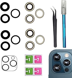Remplacement d'objectif d'appareil photo leafe pro max pour iphone 12, remplacement d'objectif
