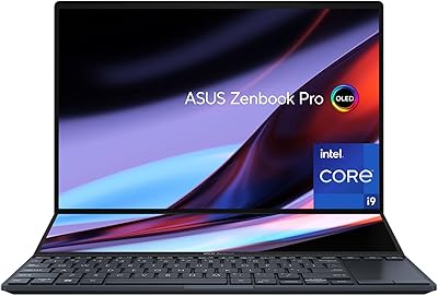 Asus zenbook pro 14 duo 14,5" écran tactile 16:10, taux de rafraîchissement