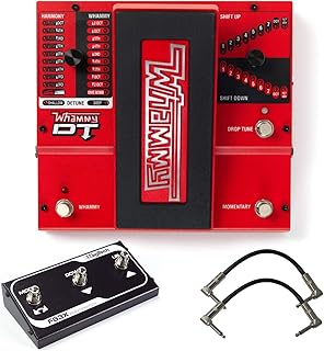 Ensemble de pédales d'effets pour guitare digitech wami dt avec 2 câbles