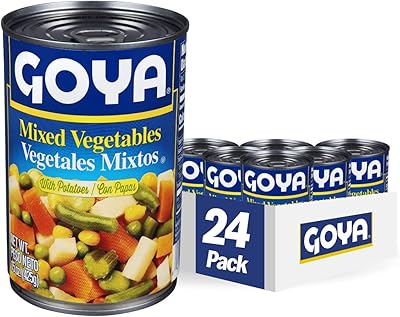 Légumes mélangés goya foods, 15 oz (paquet de 24)