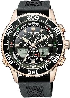 Montre à minuterie eco-drive promaster yacht citizen pour hommes - jr4063-12e