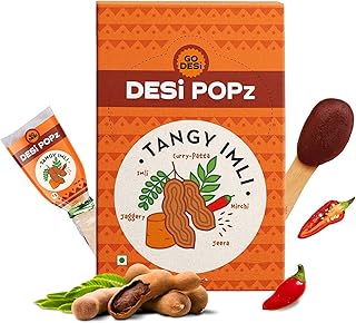 Jo desi imli pop bonbons au tamarin et jaggery | (50 pièces) |