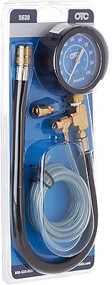 Kit de test de pression de carburant otc 5630, noir