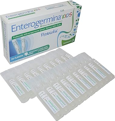 Probiotique intergermina bacillus callusi pour enfants (20 flacons par paquet) 2 milliards d'ufc/5
