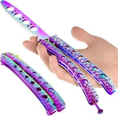 Outil d'entraînement de papillons grandway entraîneur balisong entraînement les couteaux papillon ne sont
