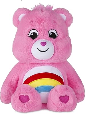 Jouet en peluche care bears cheer bear, 14 pouces