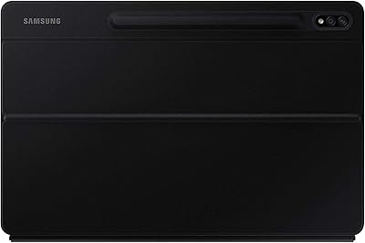 Housse de clavier samsung pour galaxy tab s8 plus / s7 plus, noire