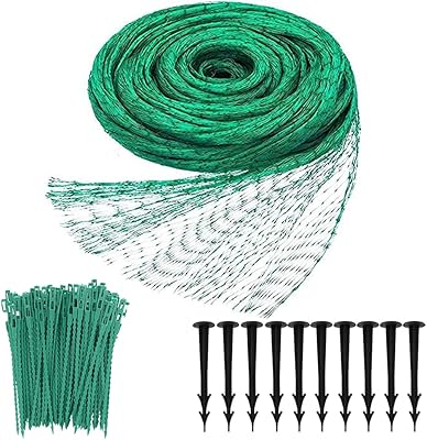 Filet anti-oiseaux, filet de protection de jardin réutilisable de 4 m x 10