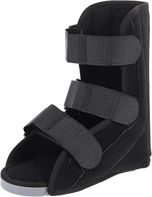 Chaussure de marche médicale helvity pour protéger le pied cassé avec sangles réglables