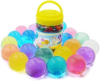 300 pièces de grandes perles de gel d'eau géantes, mélange arc-en-ciel de perles