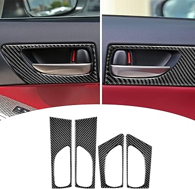Autocollant pour poignées de porte intérieures compatibles bilisin, revêtement d'habillage de panneau