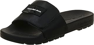 Pantoufles de piste calvin klein pour hommes avec sangle velcro