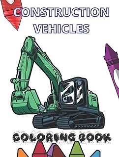 Livre de coloriage sur les véhicules de construction : tracteurs pelles grues. Votre marketplace de proximité digitale : Diaytar