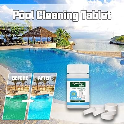 Comprimés de nettoyage de piscine labimus comprimés effervescents d'entretien 100 g 35 oz