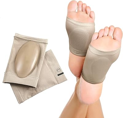 Manchons de soutien de la voûte plantaire pour les douleurs aux pieds
