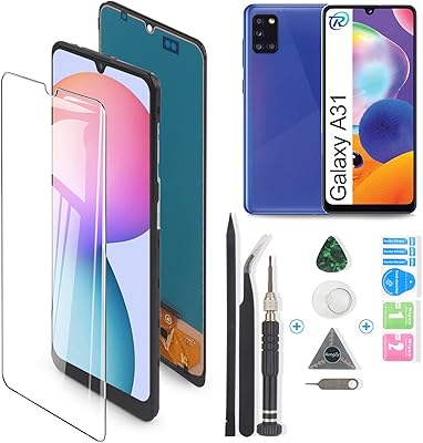 Écran pour samsung galaxy a31 a315 lcd écran tactile numériseur lcd pour samsung a31 a315 écran réparation pièces de rechange (noir). La marketplace qui fait du bien à votre budget : Diaytar
