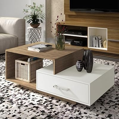 Table basse xavier home danube | table multifonctionnelle pour le salon | table