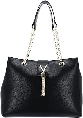 Sac bandoulière divina de valentino, noir/or, vbs1r405g 574, 574