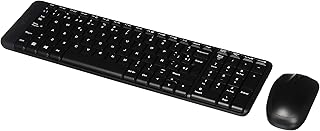 Souris et clavier optique sans fil logitech 2.4g (mk215) mk220 1 000 dpi