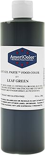 Pâte alimentaire en gel souple americolor, 395 ml, feuille verte
