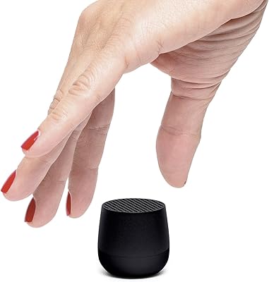 Lexon lixon mino - haut-parleur bluetooth ultra portable et télécommande selfie - rechargeable (noir). Diaytar : Le e-commerce qui respecte votre budget