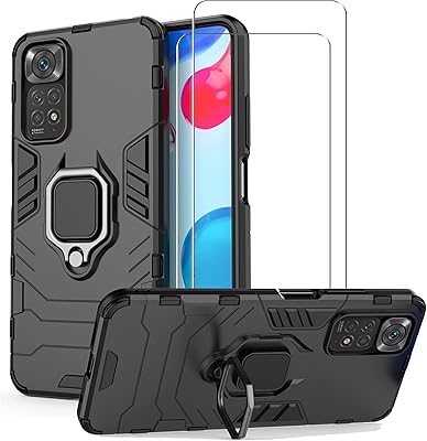 Coque pour xiaomi redmi note 11 4g-note 11s 4g avec protecteur d'écran