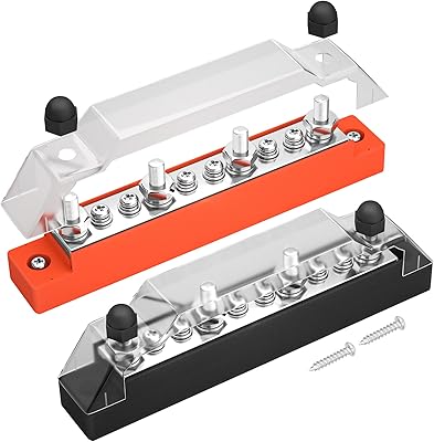 Kit de distribution d'énergie diretek 4 x vis de borne m6, 6 x