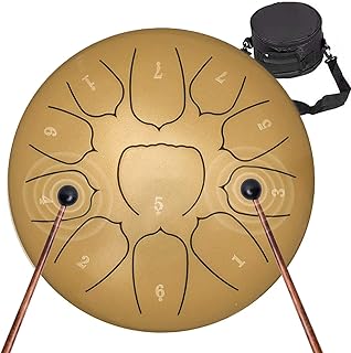 Tambour à langue en acier, tambour d de 10 pouces 11 notes